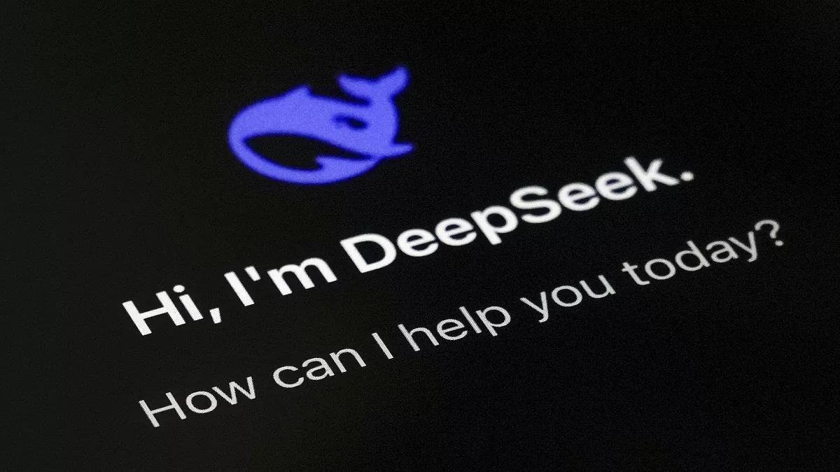 Illustration article blog Deepseek