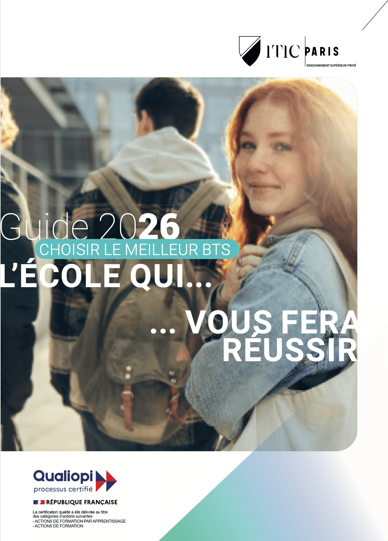 Image présentant le Guide BTS 2026 par ITIC Paris