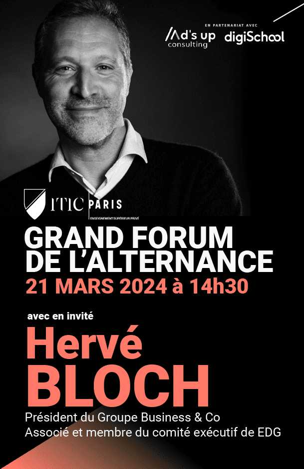 Forum Alternance 21 mars 2024 - ITIC Paris